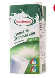 hochwald 好沃德 脱脂牛奶1L(德国进口 盒）