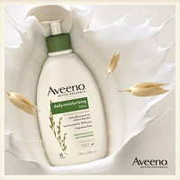 凑单品：Aveeno Active Naturals Daily Moisturizing lotion 燕麦保湿身体乳液 532ml