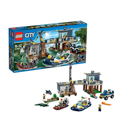 LEGO 乐高 City城市系列 L60069 沼泽警察局