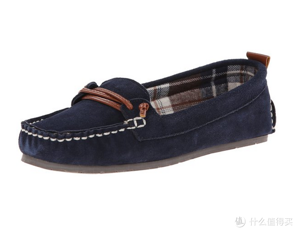 大码福利：Clarks 其乐 Moccasin 女款真皮休闲鞋