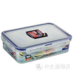 LOCK&amp;LOCK 乐扣乐扣 HPL815C 550ml普通长方形保鲜盒 (带可移动隔板)