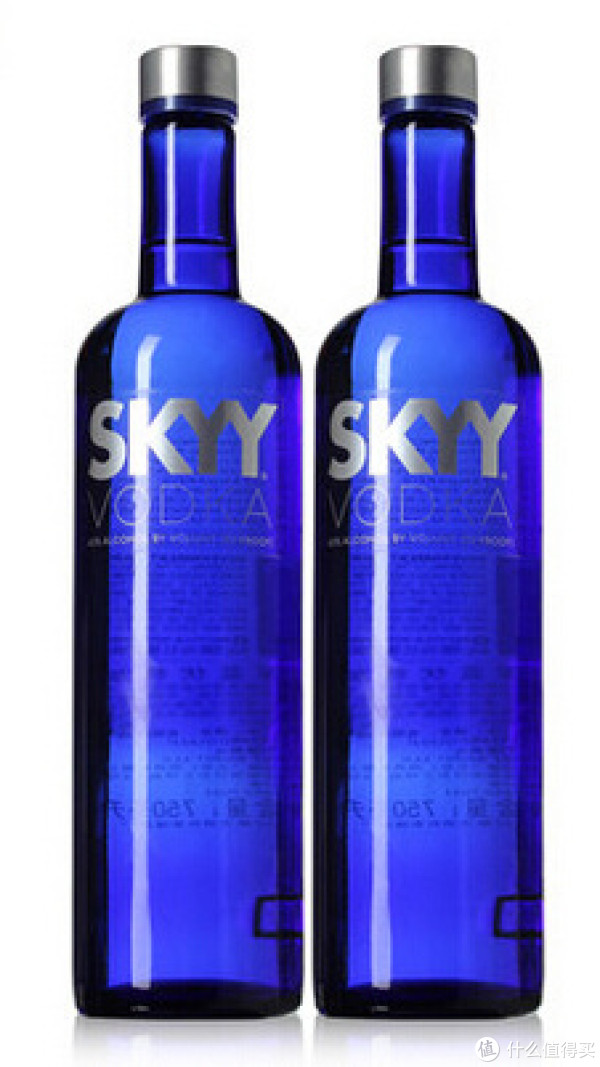 SKYY Vodka 深蓝(蓝天)伏特加酒*2