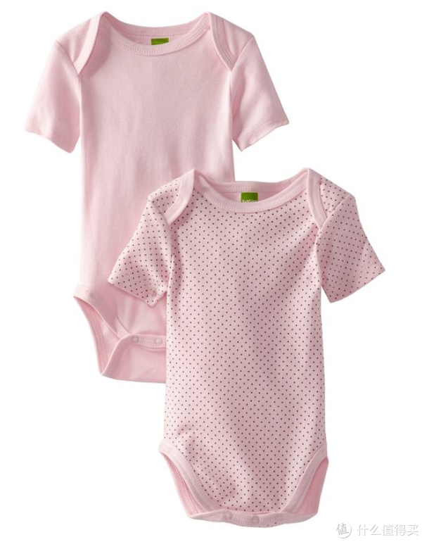 凑单品:Kushies Unisexbaby Newborn Everyday Mocha Layette 婴儿短袖连体衣(2件套)