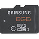 预约抢：SAMSUNG 三星  microSD存储卡 8G (CLASS4 48MB/s)