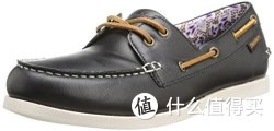 SKECHERS 斯凯奇 Starboard 女士真皮船鞋