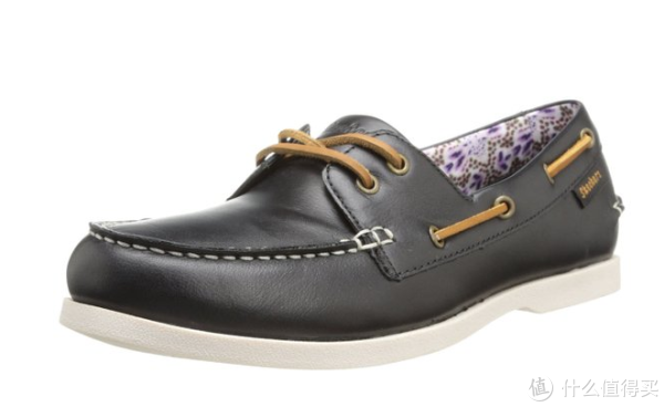 SKECHERS 斯凯奇 Starboard 女士真皮船鞋