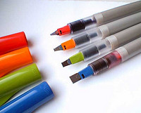 Pilot 百乐 Parallel Calligraphy Pen Set 平行笔/美工笔套装（1.5/2.4/3.8/6mm各一支，另附墨囊）