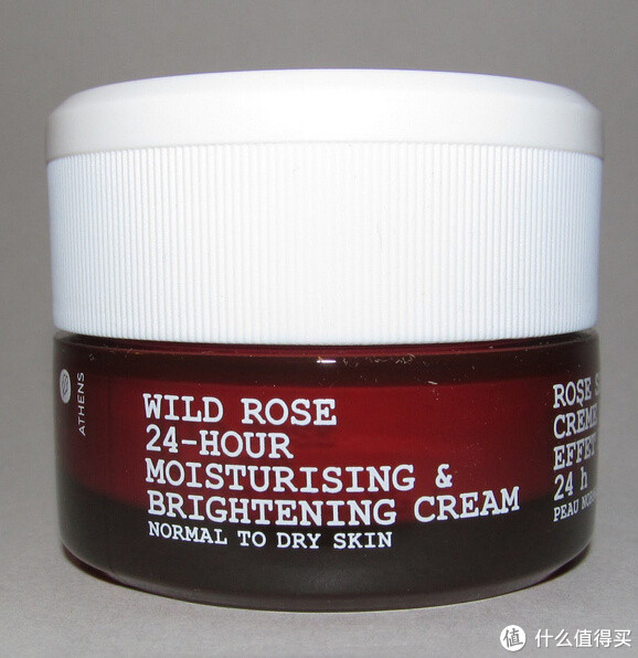 KORRES 珂诺诗 WILD ROSE  野玫瑰24小时保湿提亮面霜套装 40ml*2瓶