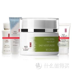 WeiEast 活性草本舒缓抗氧焕颜日霜43ml+洁面乳 30ml+面膜30ml+柔肤水50ml