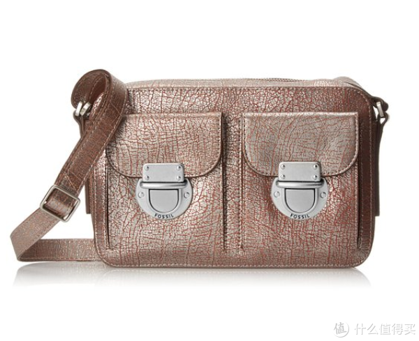 FOSSIL Riley 女款真皮斜挎包