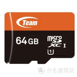 Team 十铨 高速MicroSDXC-TF 存储卡 64G-Class10