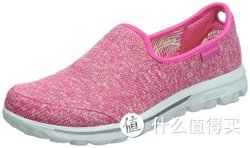 SKECHERS 斯凯奇 GO WALK系列 女 编织布记忆棉一脚蹬休闲鞋  13773