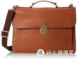 FOSSIL Estate Leather Large Portfolio 男款真皮复古公文包