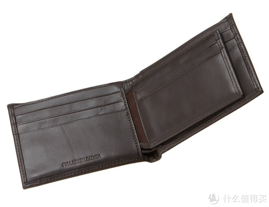 Calvin Klein Leather Bookfold 男士真皮钱包+钥匙环