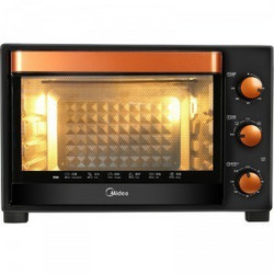 美的T3-L326B橙色 电烤箱 32升