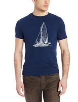 大码福利：Original Penguin  Boat Sketch 短袖T恤