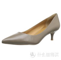 Nine West 玖熙 女士亮面 绒面高跟鞋