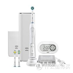 Prime会员95折：Oral-B 欧乐-B 7000 D365356WH 旗舰款 智能电动牙刷套装