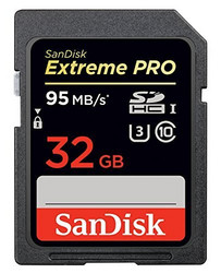 SanDisk 闪迪 ExtremeProSDHCUHS-1 Class10633X32G 至尊超极速SD卡