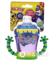 凑单品：Nuby 努比 3D Monster 2 Handle No Spill 儿童学饮杯
