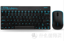 MOFII 摩天手 X210 2.4G 无线键鼠套装（蓝黑）