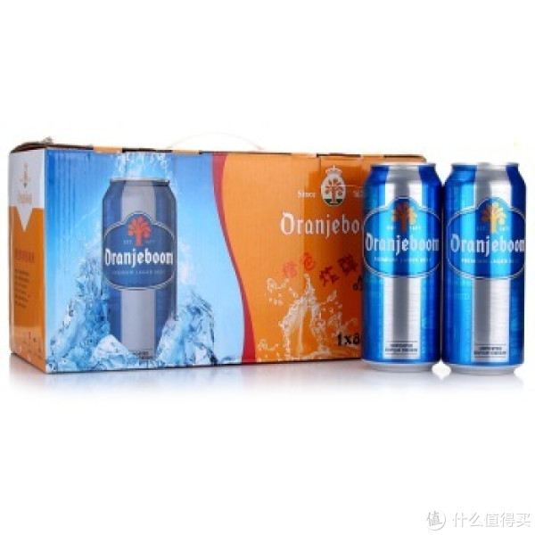 华南、华中：OranJeboom 橙色炸弹 5度优质啤酒 500ml*8听