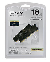 PNY XLR8 DDR3 1600台式机内存8GB*2条 CL9