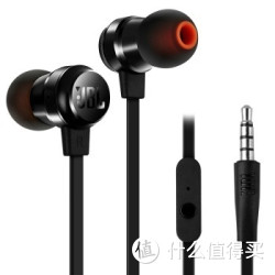 移动端：JBL T280A 立体声入耳式耳机/手机耳机 珍珠黑