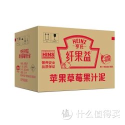 Heinz 亨氏 纤果益 苹果草莓果汁泥 130g*24