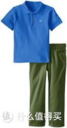 Calvin Klein  Polo-Shirt-and-Pant   男童套装