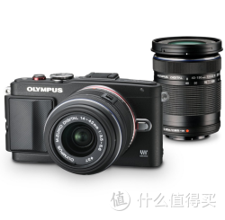 OLYMPUS 奥林巴斯 E-PL6 14-42+40-150 双镜头微单套机 黑白银三色