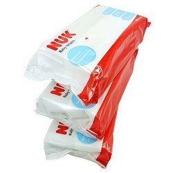 NUK湿纸巾80片×3包