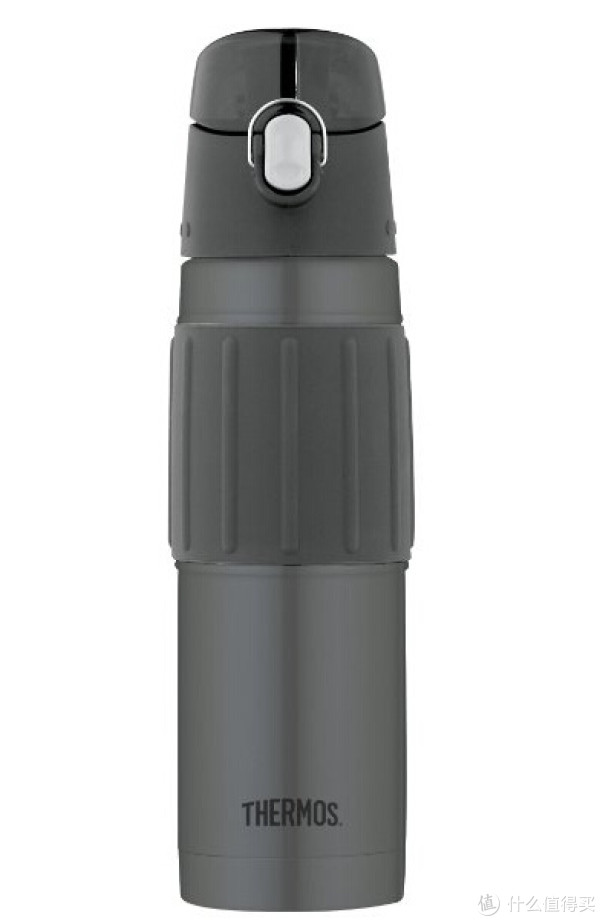 THERMOS 膳魔师 真空不锈钢运动水壶 530ml 炭黑色