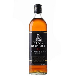 限华北：KING ROBERT 苏格兰王二世 43度威士忌 750ml