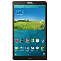 Samsung 三星 GALAXY Tab S T705C 8.4英寸4G平板电脑 棕色 2560×1600分辨率SUPER-AMOLED屏 双四核1.3+1.9GHZ 16G