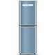 美的（Midea） BCD-185QM 185升 双门冰箱（天蓝双色）