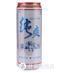 限地区：Blue Ribbon 蓝带 蓝力纯爽啤酒 500ml