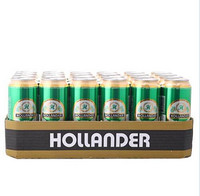限华东：HOLLANDER 小麦啤 500ML*24箱装 