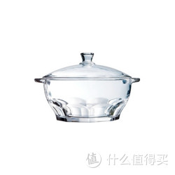 限地区：弓箭乐美雅 H1584 全钢化玻璃色拉碗微波碗 2.5L