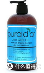 Pura d'or  纯有机 摩洛哥坚果 防脱固发洗发水 453ml