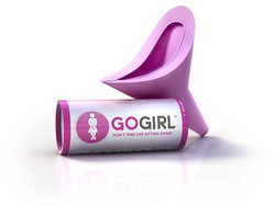 奇葩物：GO GIRL 女性站立式小便器