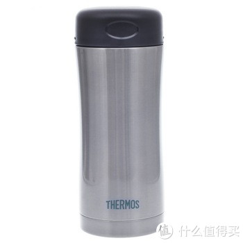 限地区：THERMOS 膳魔师 JCG-400 真空不锈钢保温杯 灰色 400ml