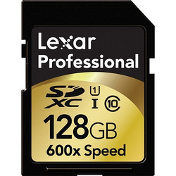 Lexar 雷克沙 专业系列 600x SDHC UHS-I 128G存储卡 