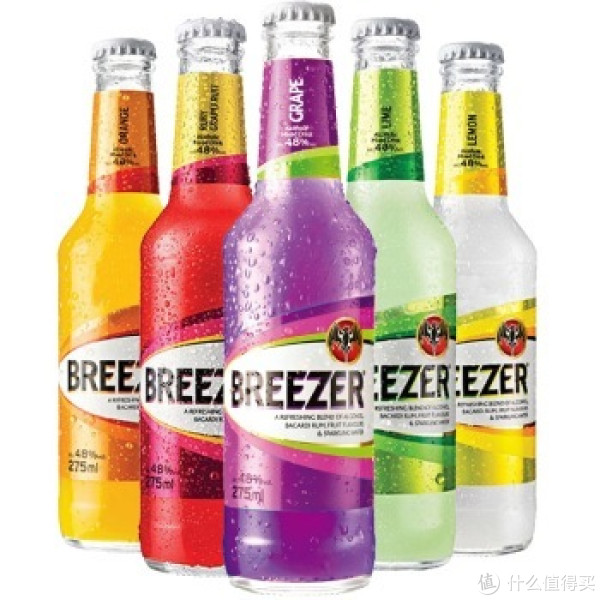 移动端:BACARDI 百加得 冰锐朗姆预调酒燃情之夜 275ml*5瓶装