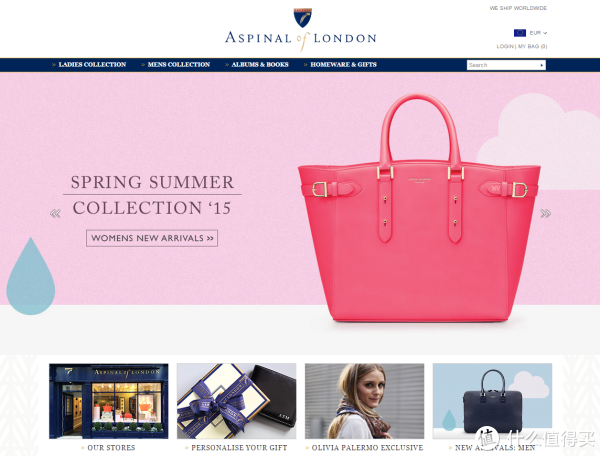 Aspinal of London Marylebone Mini Tote 女款真皮手提包