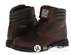 SKECHERS 斯凯奇 Work On Site 男士工装靴
