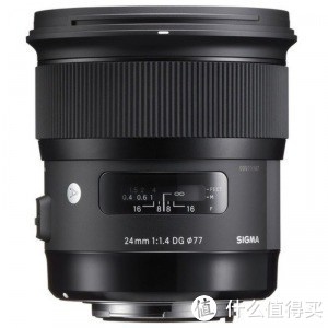 SIGMA 适马 24mm F1.4 DG HSM ART 单反镜头 佳能口