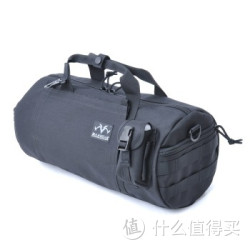 移动端新低价：MAXGEAR 苏州马盖先 0407 黑色 波士顿圆筒包