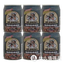 限华东：Mr.Brown 伯朗 咖啡 240ml *6听