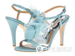 大码福利：BADGLEY MISCHKA Cissy  蓝色高跟鞋